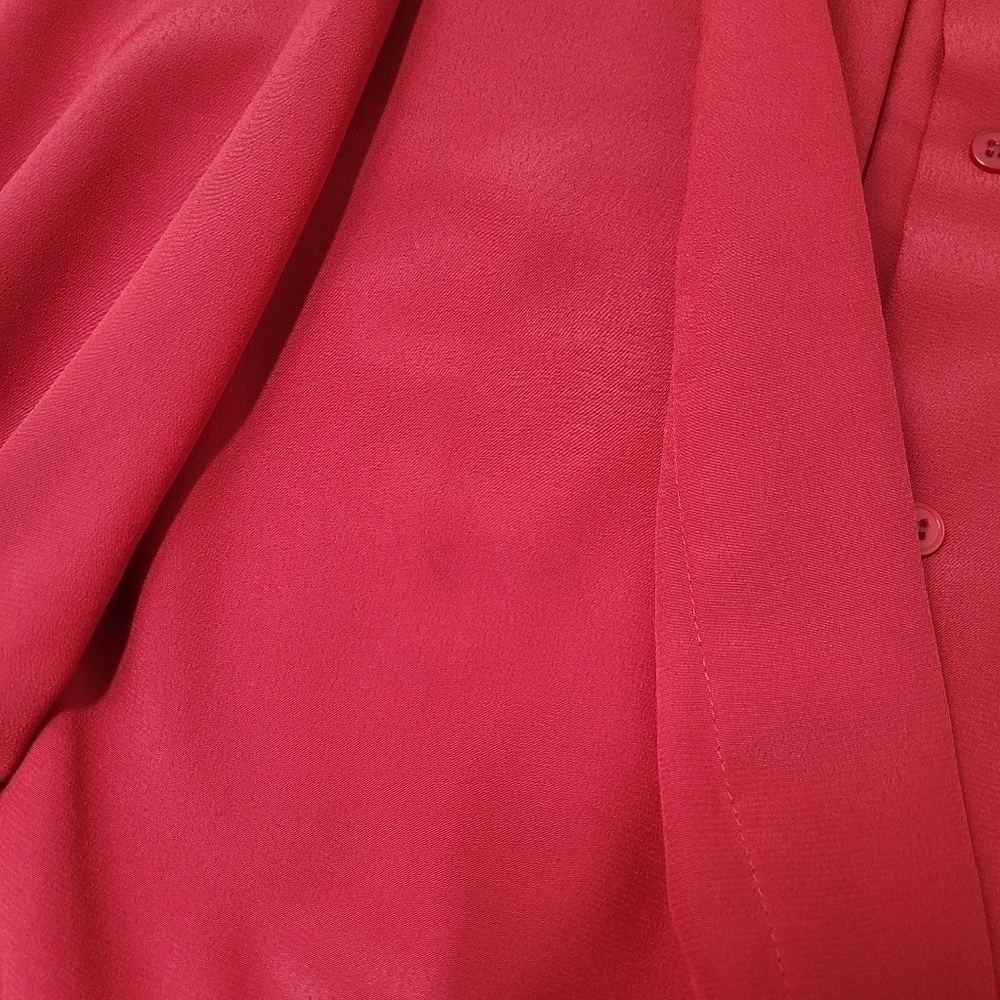 Pendleton Mock Button Neck Button Down Vintage Re… - image 7